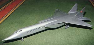 Модель административного самолёта на базе Миг-25